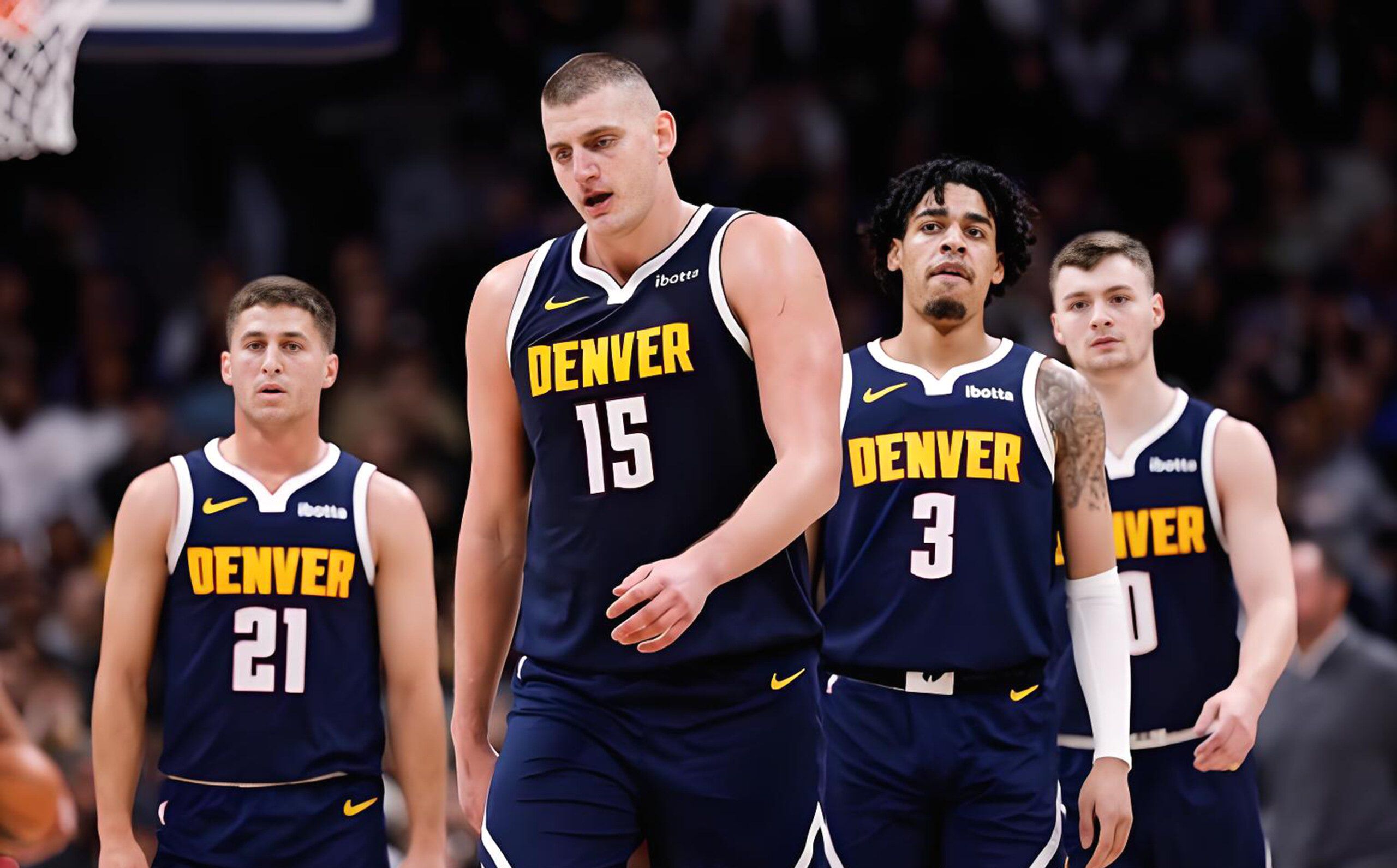 约基奇三巨头联手,莫兰特得分突破,险胜冲击季后赛!